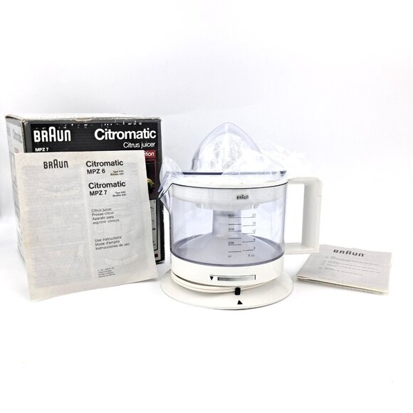 Braun Citromatic Citrus Juicer - Gourmet Edition Model MPZ7 Type 4161 - Picture 1 of 14